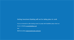 Desktop Screenshot of gettinginvestmentbanking.com